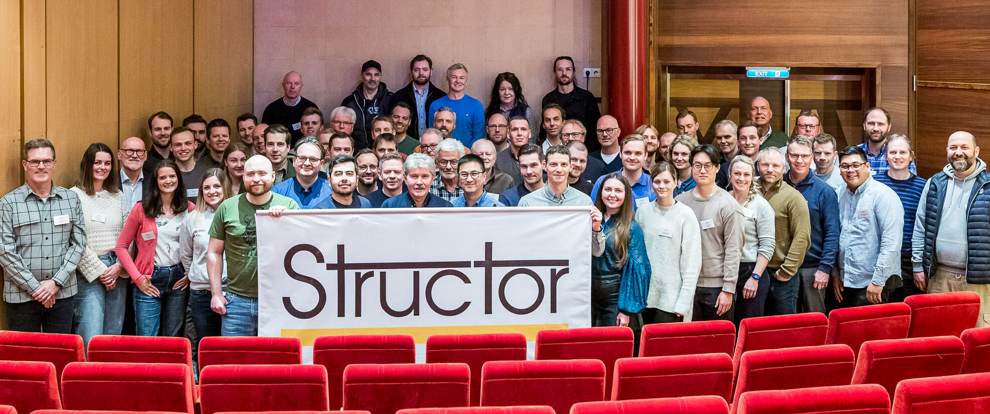 Alle Structor-ansatte samlet til konferanse - Structor